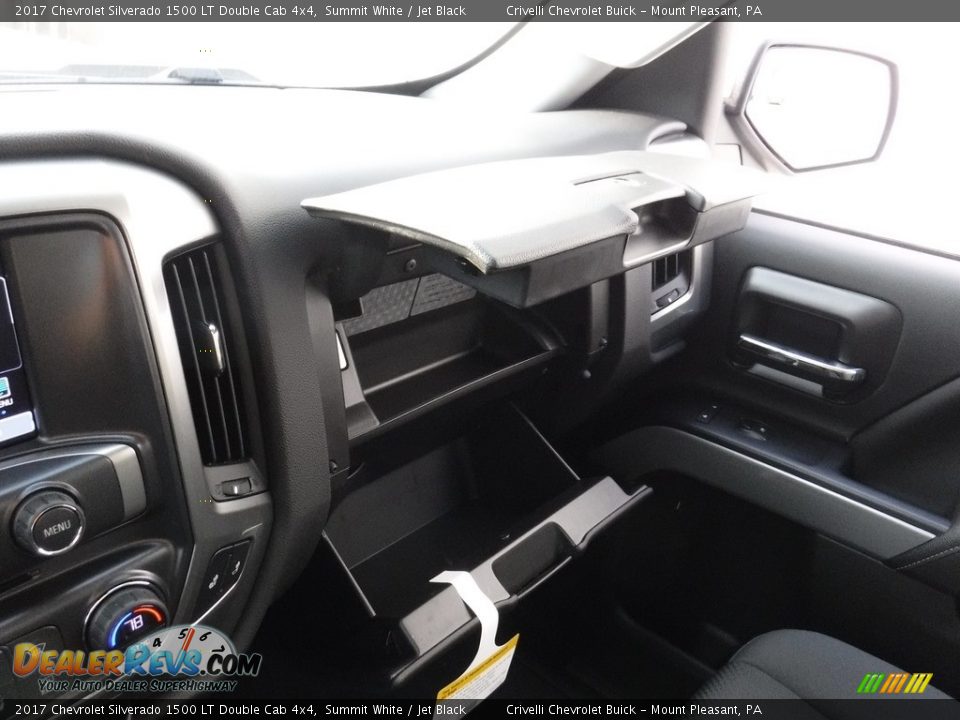 2017 Chevrolet Silverado 1500 LT Double Cab 4x4 Summit White / Jet Black Photo #22