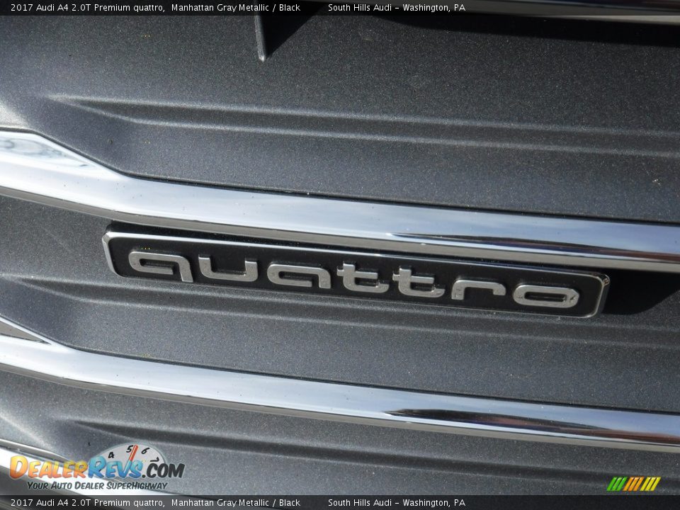 2017 Audi A4 2.0T Premium quattro Manhattan Gray Metallic / Black Photo #6