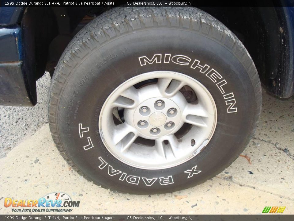 1999 Dodge Durango SLT 4x4 Patriot Blue Pearlcoat / Agate Photo #18