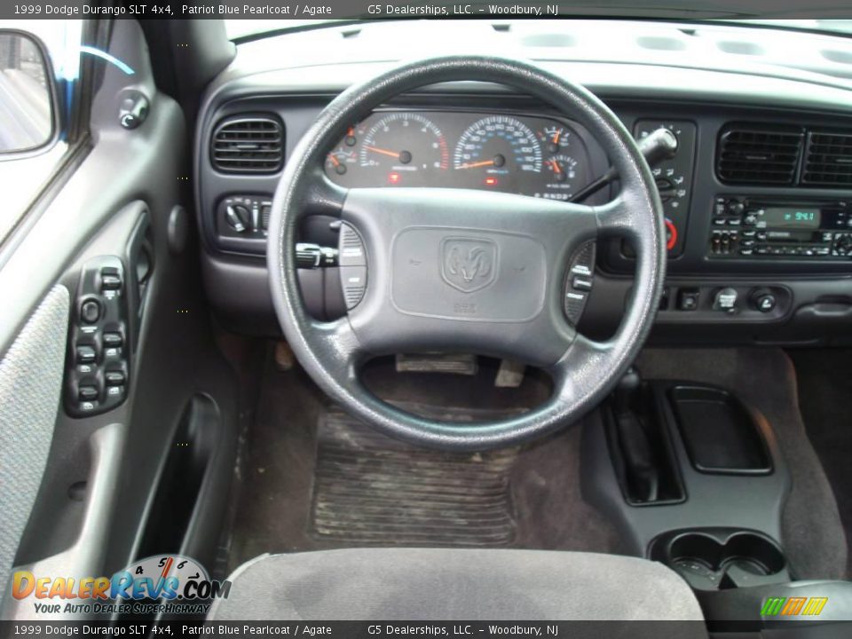 1999 Dodge Durango SLT 4x4 Patriot Blue Pearlcoat / Agate Photo #21