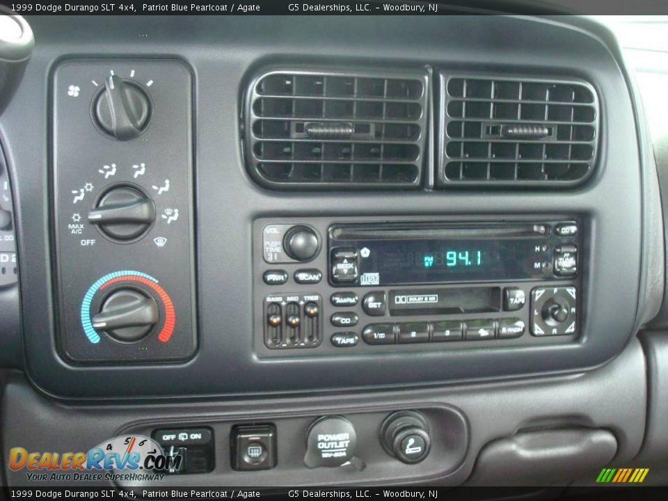 1999 Dodge Durango SLT 4x4 Patriot Blue Pearlcoat / Agate Photo #22