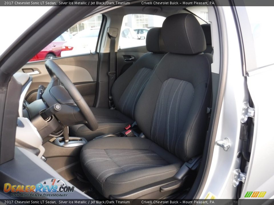 Front Seat of 2017 Chevrolet Sonic LT Sedan Photo #10