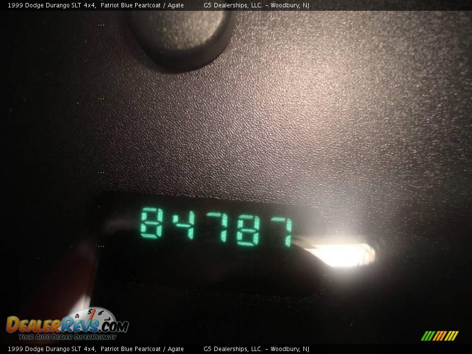 1999 Dodge Durango SLT 4x4 Patriot Blue Pearlcoat / Agate Photo #24