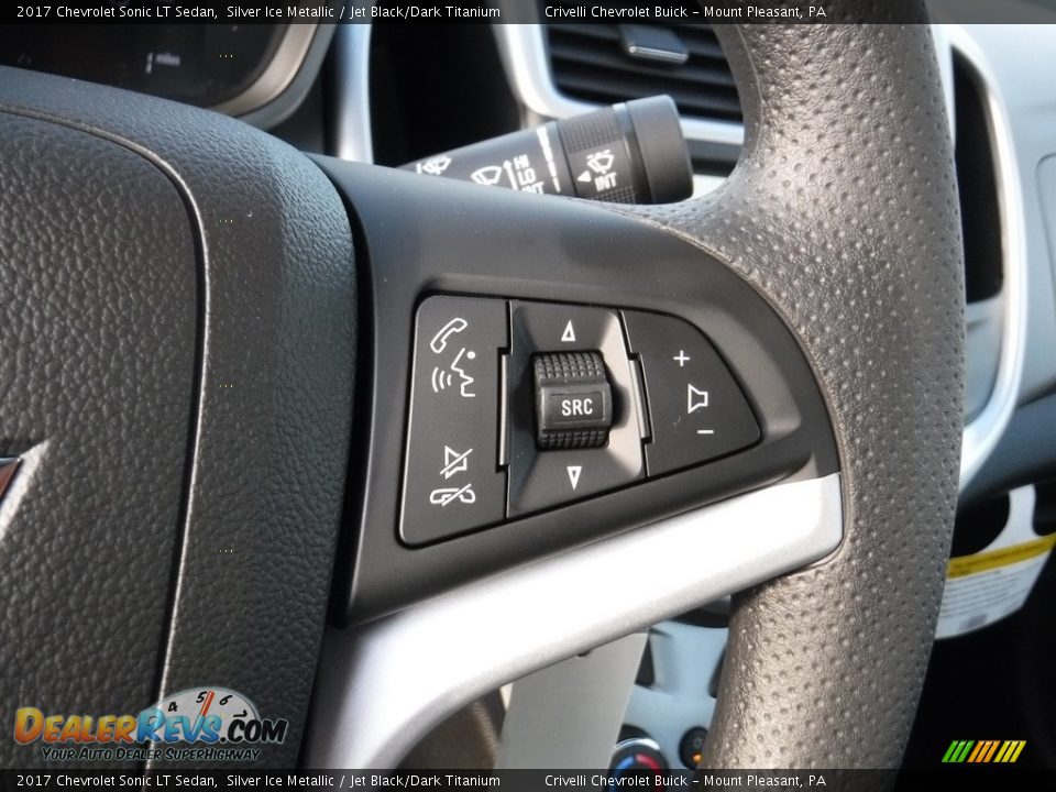 Controls of 2017 Chevrolet Sonic LT Sedan Photo #15