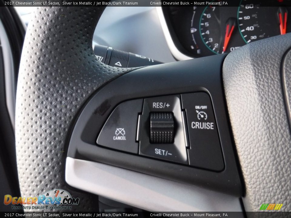 Controls of 2017 Chevrolet Sonic LT Sedan Photo #17