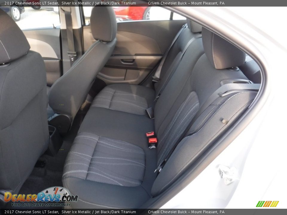 Rear Seat of 2017 Chevrolet Sonic LT Sedan Photo #18