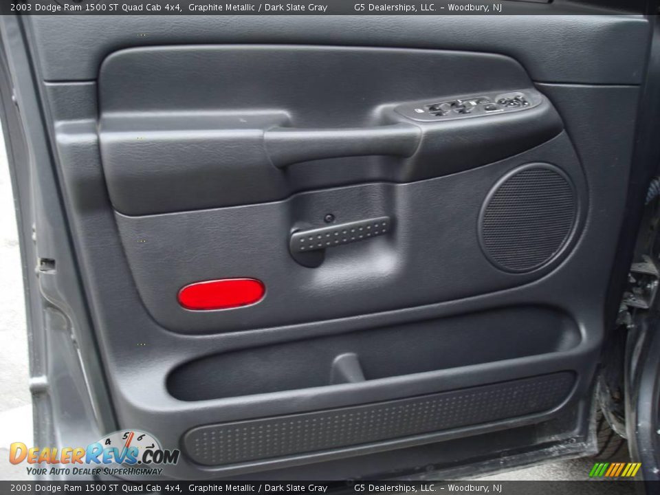 2003 Dodge Ram 1500 ST Quad Cab 4x4 Graphite Metallic / Dark Slate Gray Photo #13