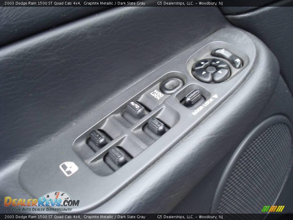 2003 Dodge Ram 1500 ST Quad Cab 4x4 Graphite Metallic / Dark Slate Gray Photo #14