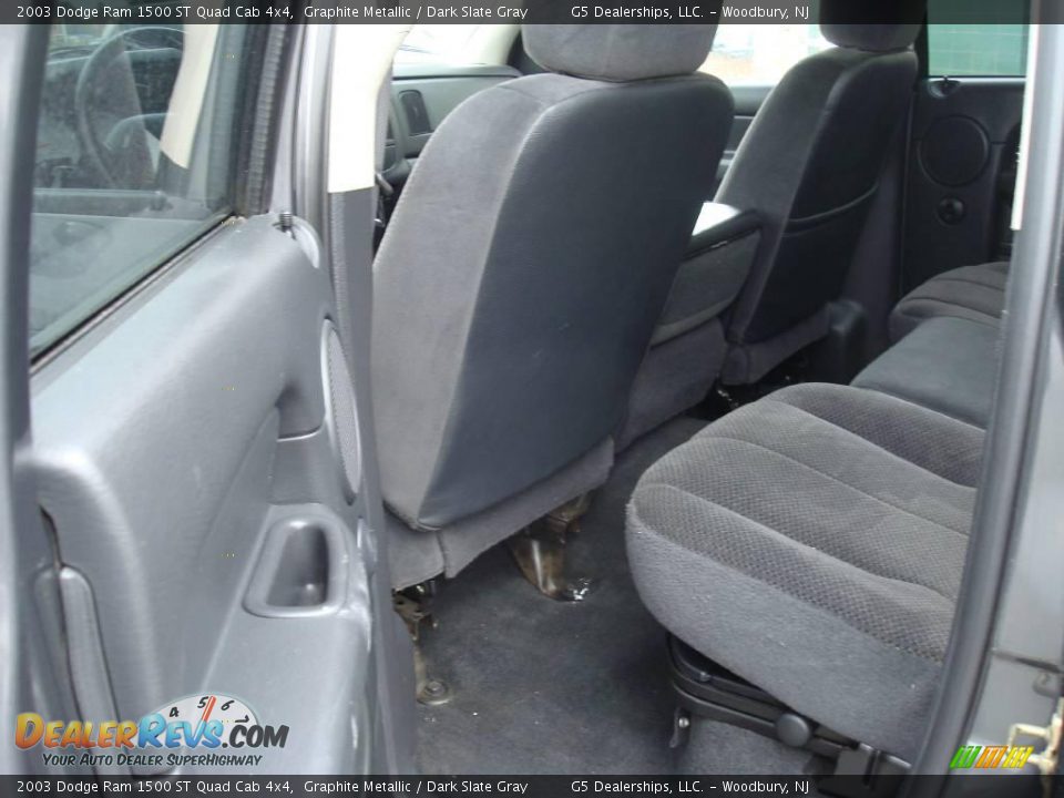 2003 Dodge Ram 1500 ST Quad Cab 4x4 Graphite Metallic / Dark Slate Gray Photo #16