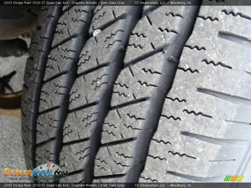 2003 Dodge Ram 1500 ST Quad Cab 4x4 Graphite Metallic / Dark Slate Gray Photo #21