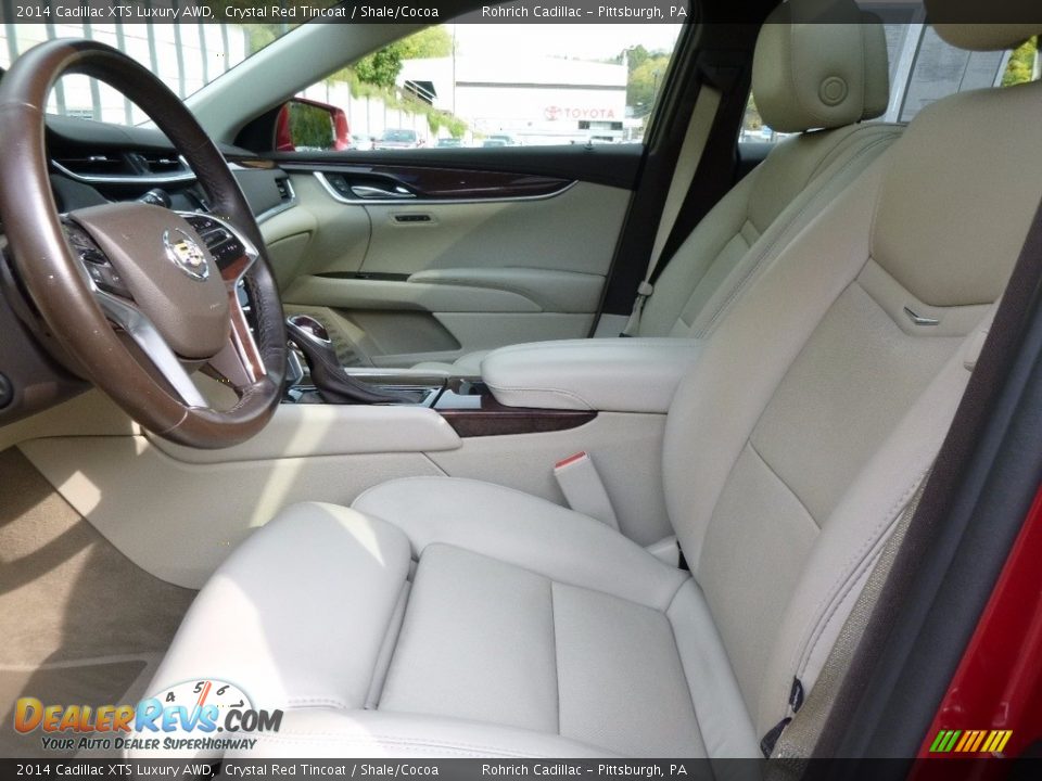 2014 Cadillac XTS Luxury AWD Crystal Red Tincoat / Shale/Cocoa Photo #5