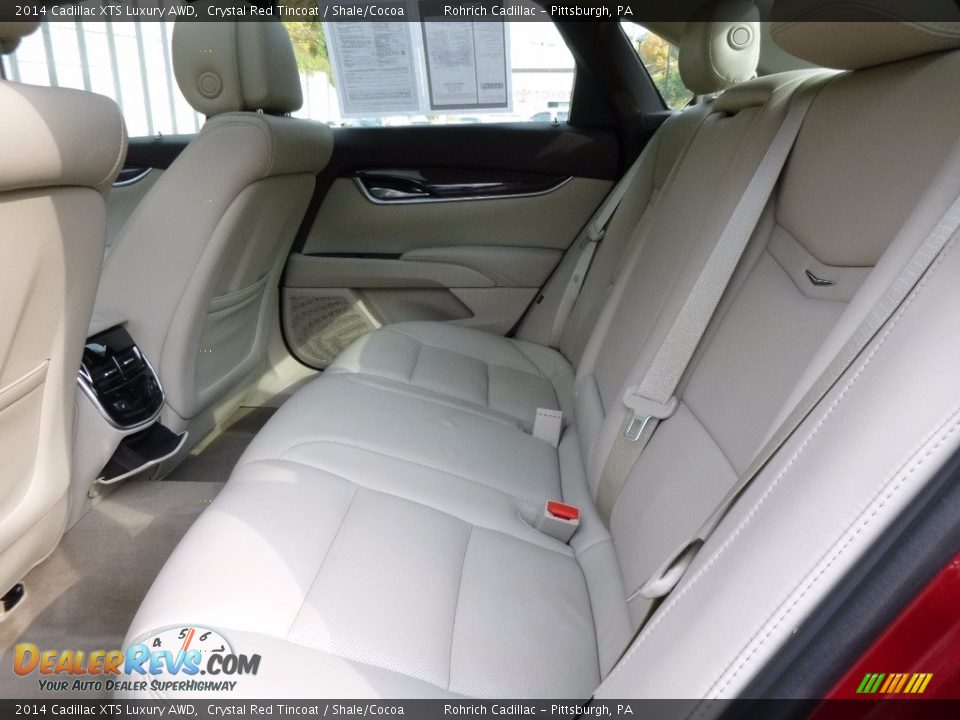 2014 Cadillac XTS Luxury AWD Crystal Red Tincoat / Shale/Cocoa Photo #6
