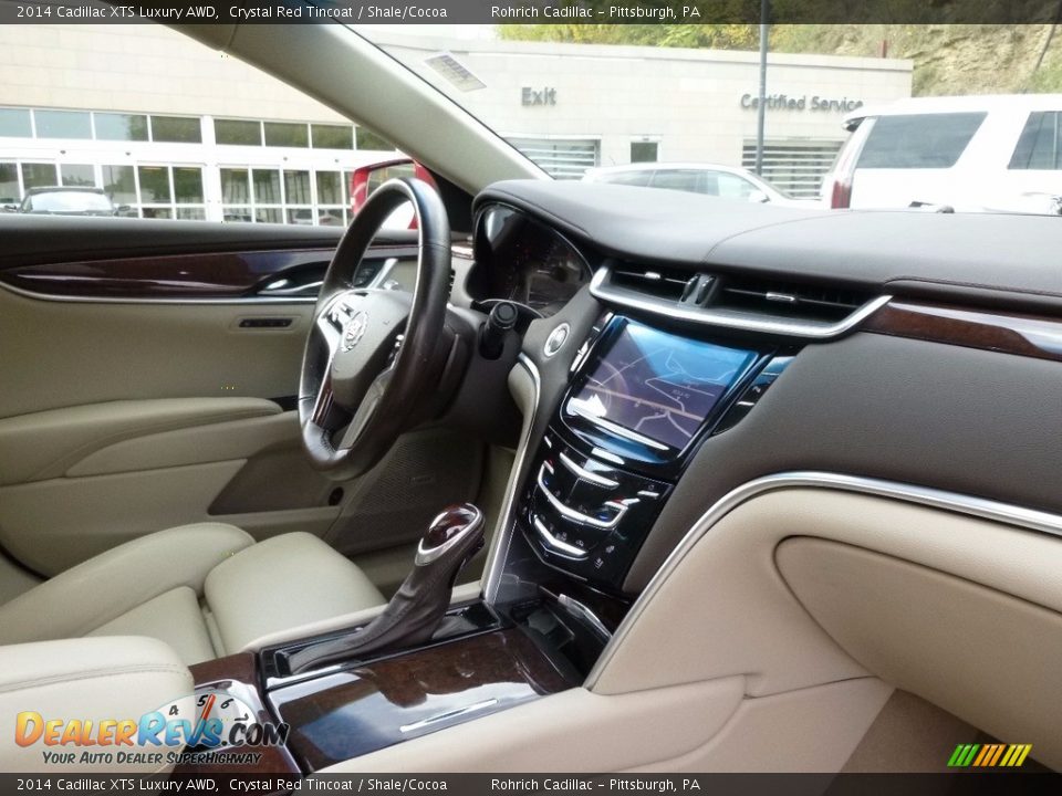 2014 Cadillac XTS Luxury AWD Crystal Red Tincoat / Shale/Cocoa Photo #11