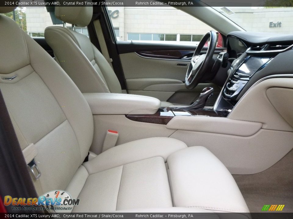 2014 Cadillac XTS Luxury AWD Crystal Red Tincoat / Shale/Cocoa Photo #12
