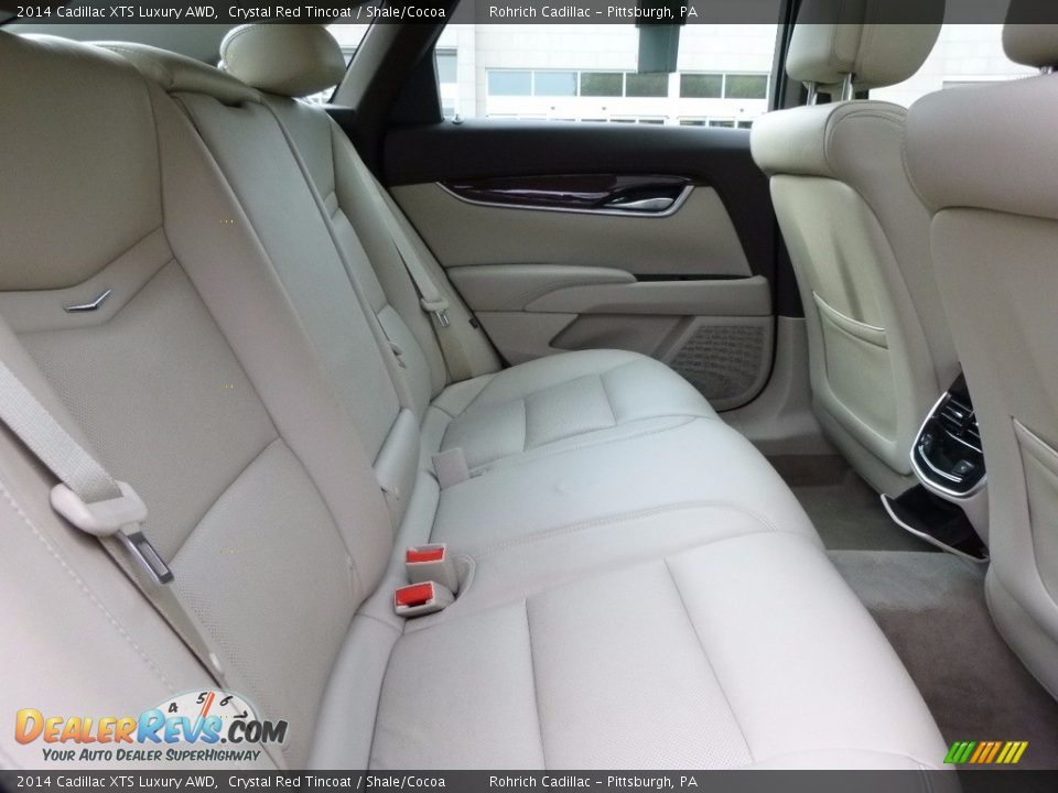 2014 Cadillac XTS Luxury AWD Crystal Red Tincoat / Shale/Cocoa Photo #13