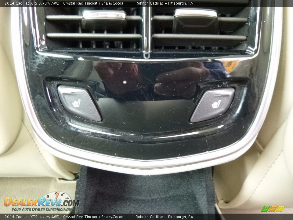2014 Cadillac XTS Luxury AWD Crystal Red Tincoat / Shale/Cocoa Photo #14