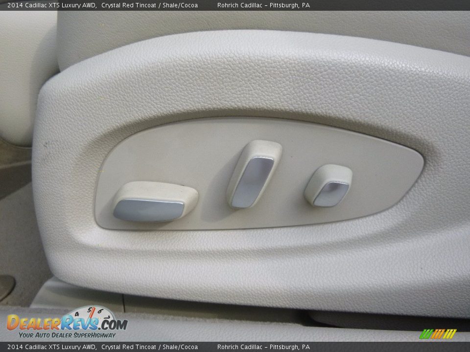2014 Cadillac XTS Luxury AWD Crystal Red Tincoat / Shale/Cocoa Photo #20