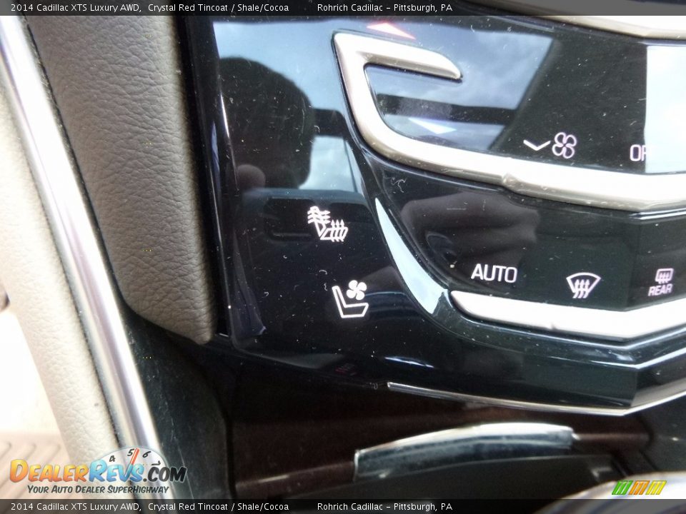 2014 Cadillac XTS Luxury AWD Crystal Red Tincoat / Shale/Cocoa Photo #22