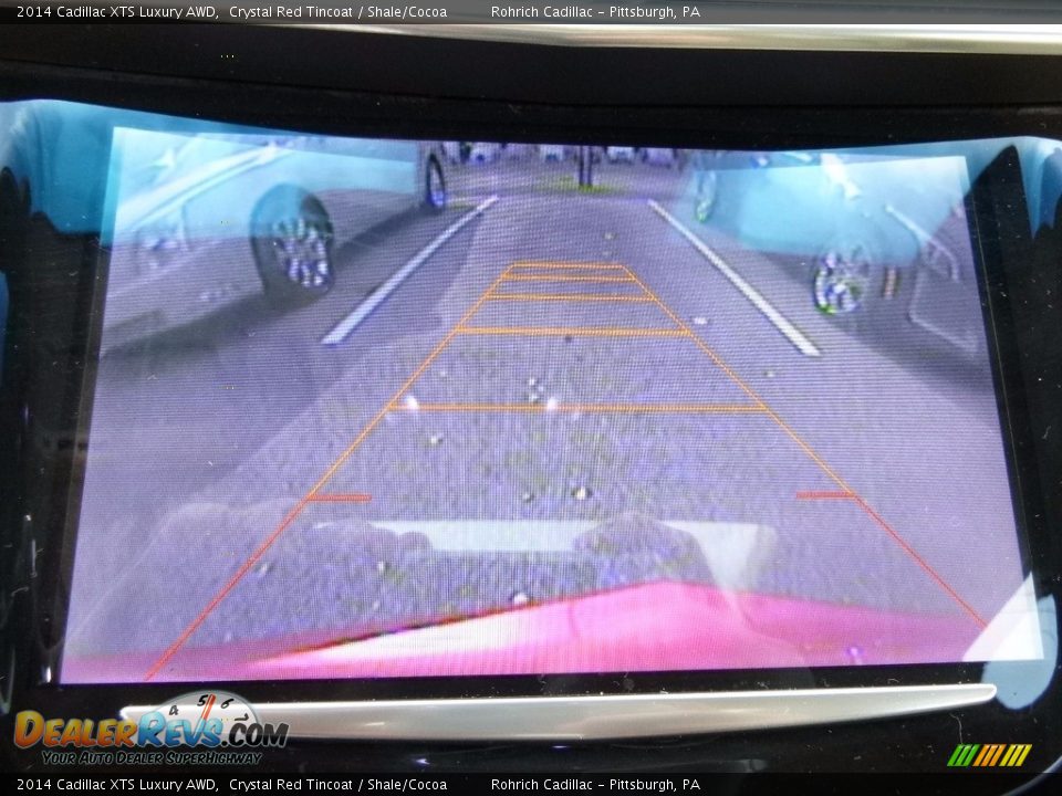 2014 Cadillac XTS Luxury AWD Crystal Red Tincoat / Shale/Cocoa Photo #23