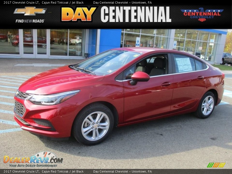 2017 Chevrolet Cruze LT Cajun Red Tintcoat / Jet Black Photo #1