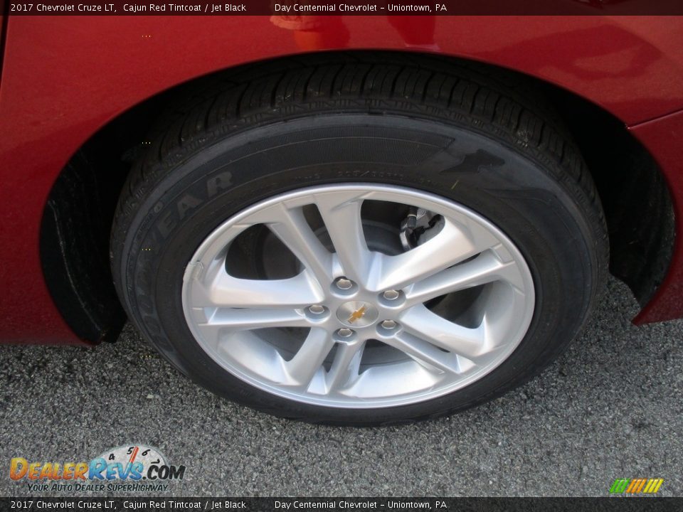 2017 Chevrolet Cruze LT Cajun Red Tintcoat / Jet Black Photo #3