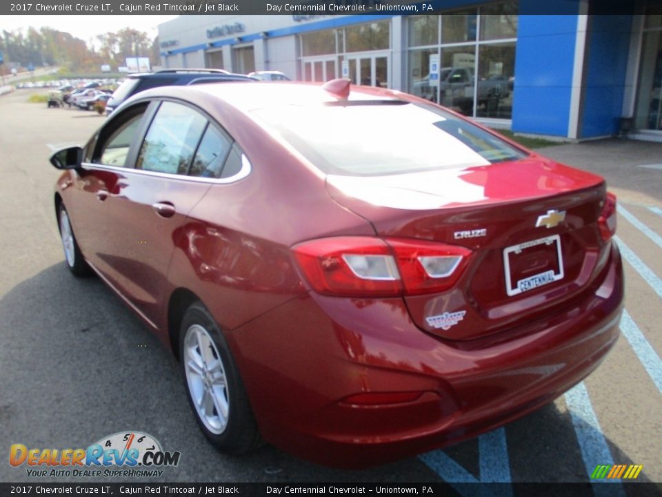 2017 Chevrolet Cruze LT Cajun Red Tintcoat / Jet Black Photo #4