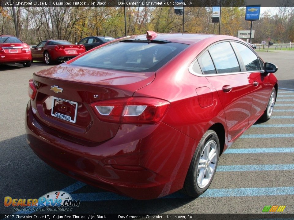 2017 Chevrolet Cruze LT Cajun Red Tintcoat / Jet Black Photo #6