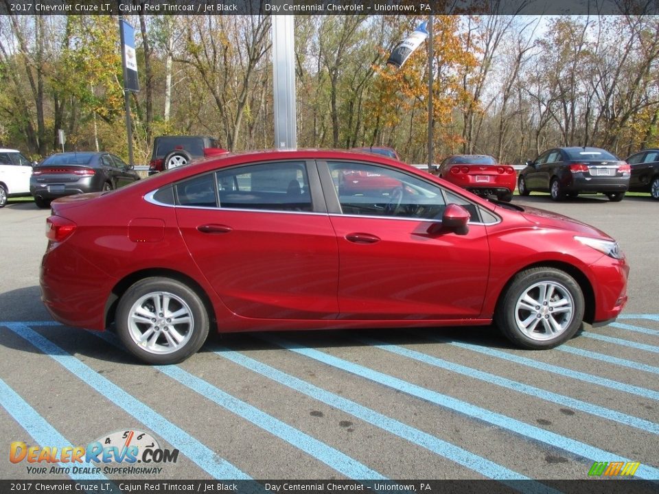 2017 Chevrolet Cruze LT Cajun Red Tintcoat / Jet Black Photo #7
