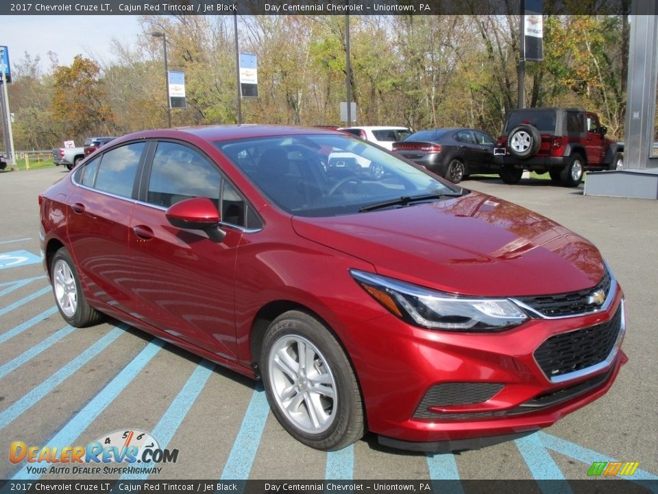 2017 Chevrolet Cruze LT Cajun Red Tintcoat / Jet Black Photo #8