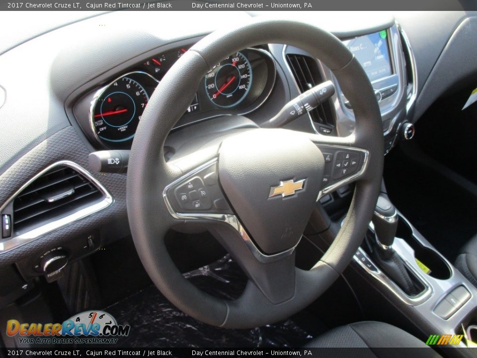 2017 Chevrolet Cruze LT Cajun Red Tintcoat / Jet Black Photo #13