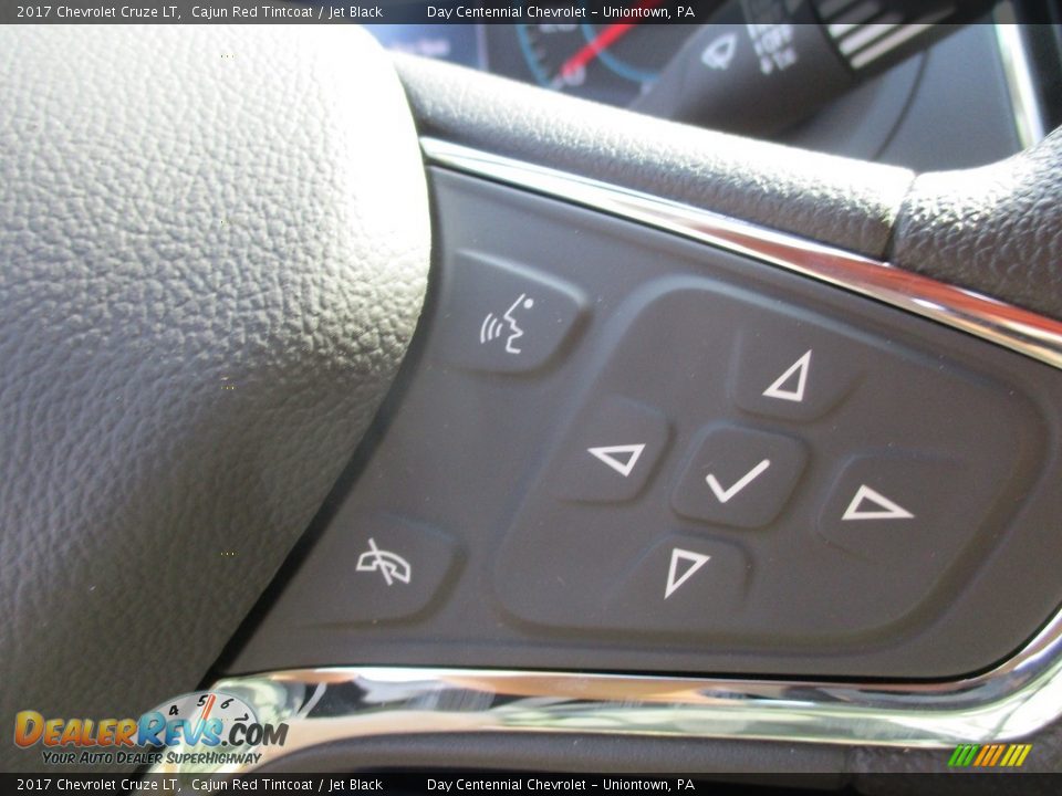 2017 Chevrolet Cruze LT Cajun Red Tintcoat / Jet Black Photo #17