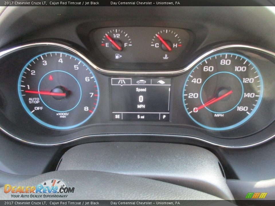 2017 Chevrolet Cruze LT Cajun Red Tintcoat / Jet Black Photo #20
