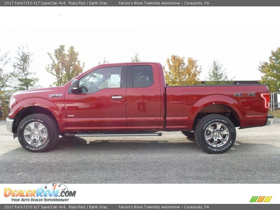 Ruby Red 2017 Ford F150 XLT SuperCab 4x4 Photo #1