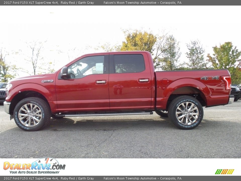 Ruby Red 2017 Ford F150 XLT SuperCrew 4x4 Photo #1