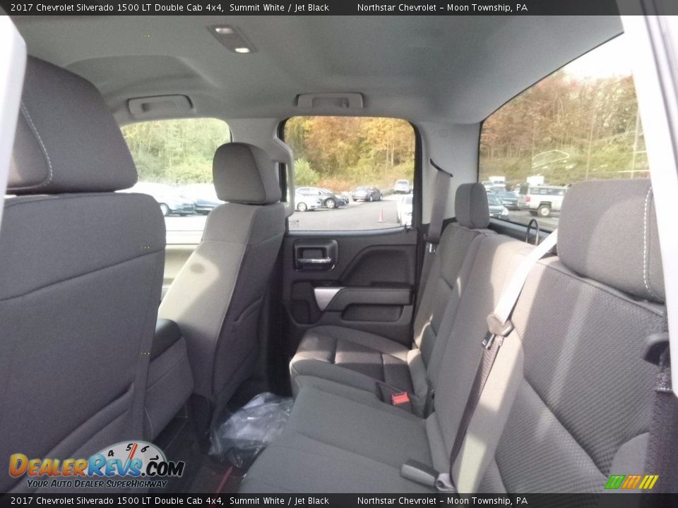 2017 Chevrolet Silverado 1500 LT Double Cab 4x4 Summit White / Jet Black Photo #11