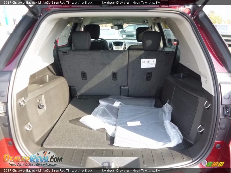 2017 Chevrolet Equinox LT AWD Siren Red Tintcoat / Jet Black Photo #8