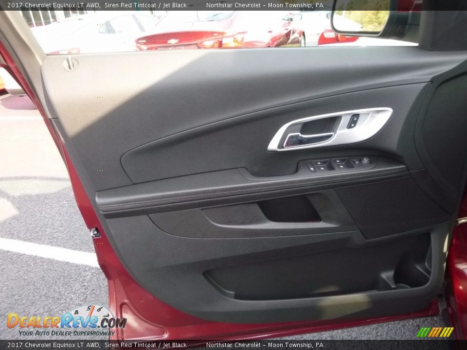 2017 Chevrolet Equinox LT AWD Siren Red Tintcoat / Jet Black Photo #15