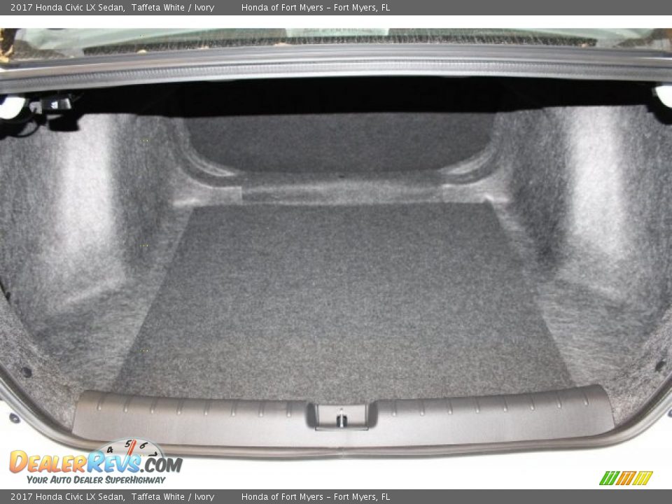 2017 Honda Civic LX Sedan Taffeta White / Ivory Photo #21