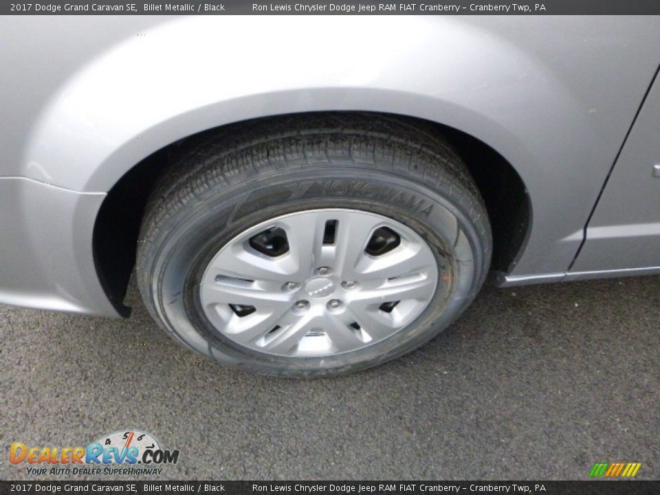 2017 Dodge Grand Caravan SE Billet Metallic / Black Photo #2