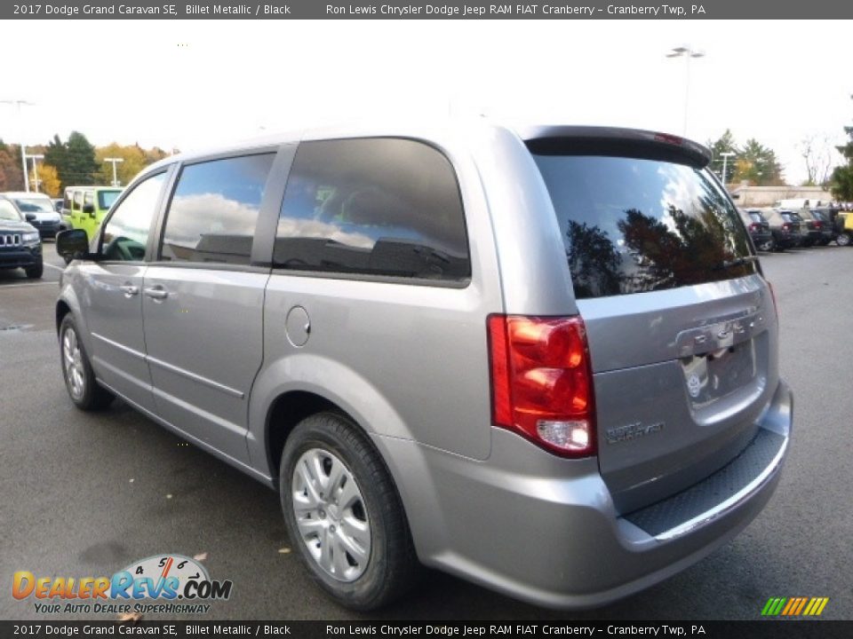 2017 Dodge Grand Caravan SE Billet Metallic / Black Photo #6