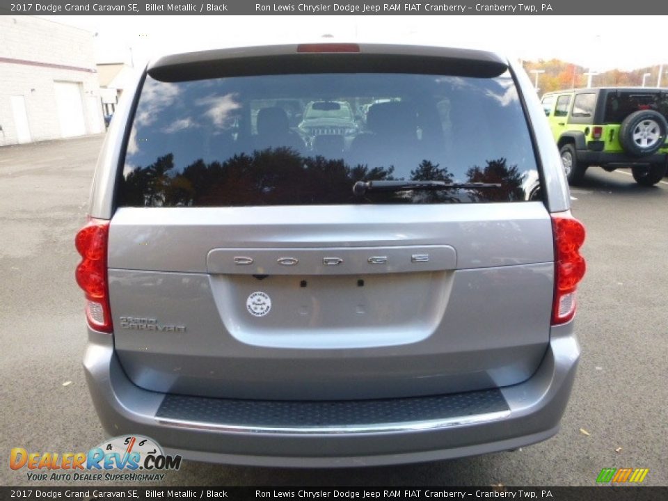 2017 Dodge Grand Caravan SE Billet Metallic / Black Photo #7