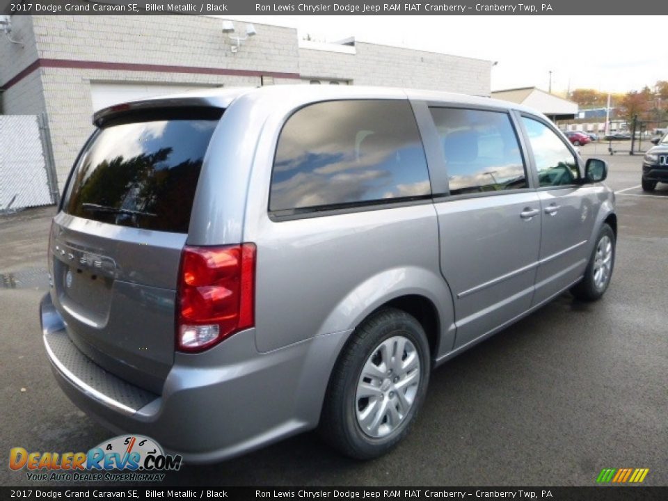 2017 Dodge Grand Caravan SE Billet Metallic / Black Photo #8