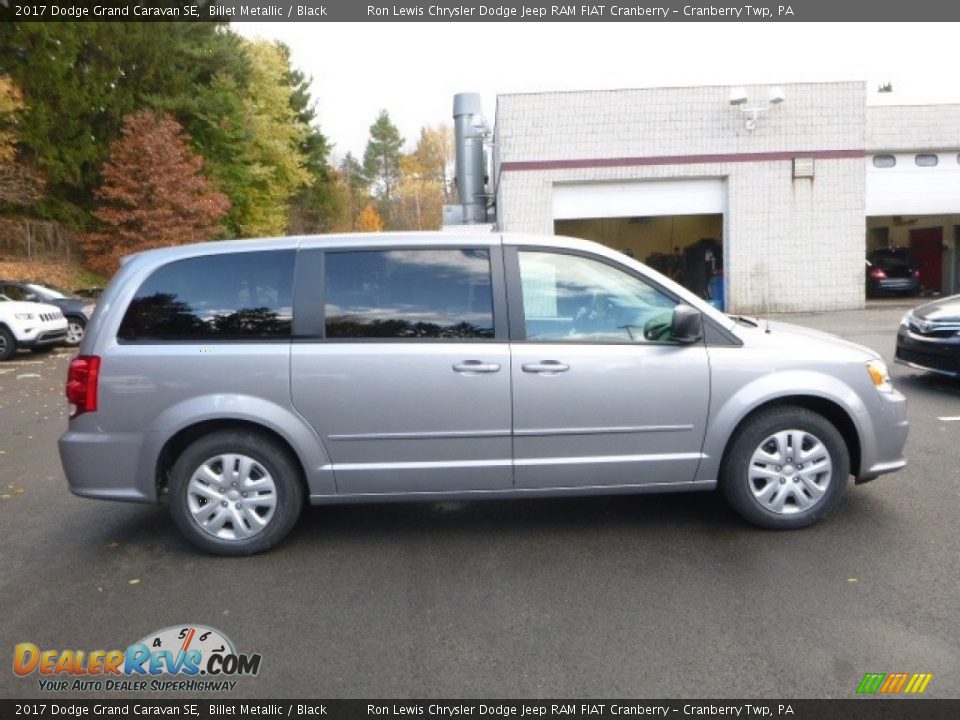 2017 Dodge Grand Caravan SE Billet Metallic / Black Photo #9