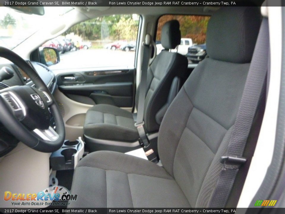 2017 Dodge Grand Caravan SE Billet Metallic / Black Photo #14