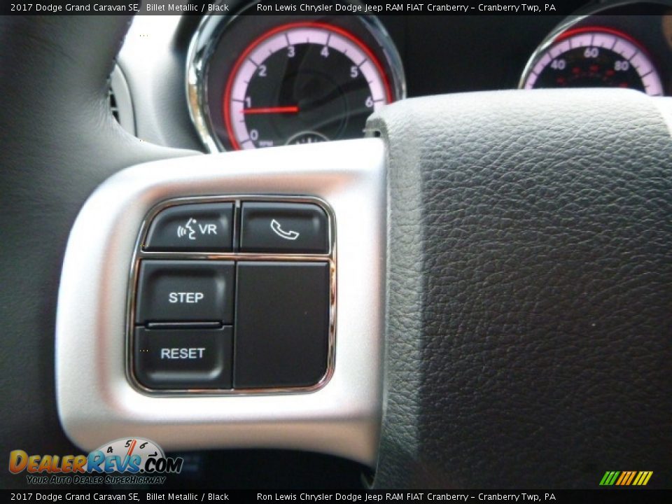 2017 Dodge Grand Caravan SE Billet Metallic / Black Photo #20