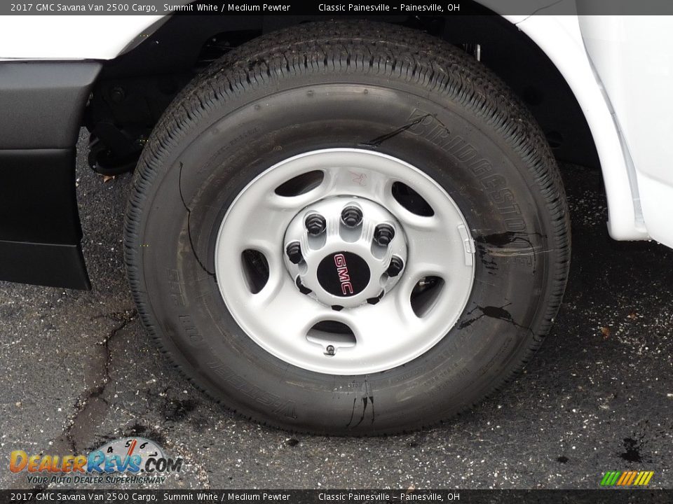 2017 GMC Savana Van 2500 Cargo Summit White / Medium Pewter Photo #5