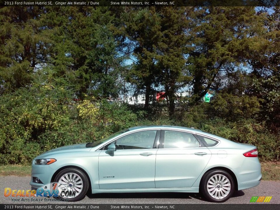 2013 Ford Fusion Hybrid SE Ginger Ale Metallic / Dune Photo #1