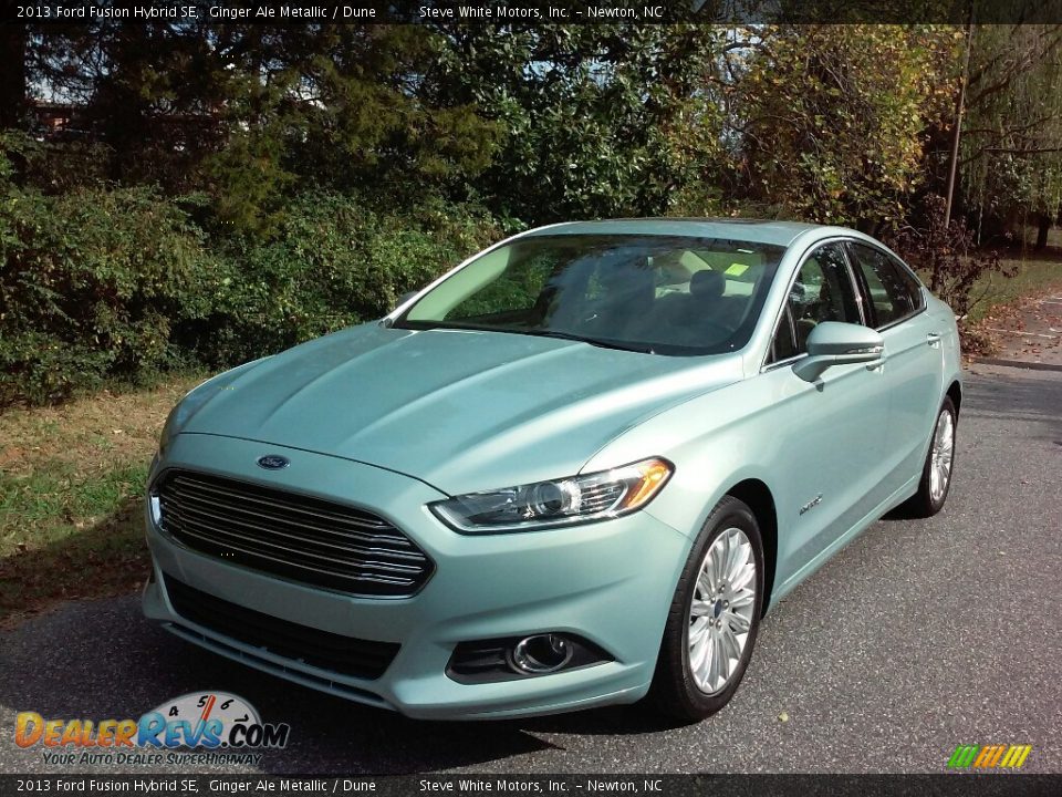 2013 Ford Fusion Hybrid SE Ginger Ale Metallic / Dune Photo #2