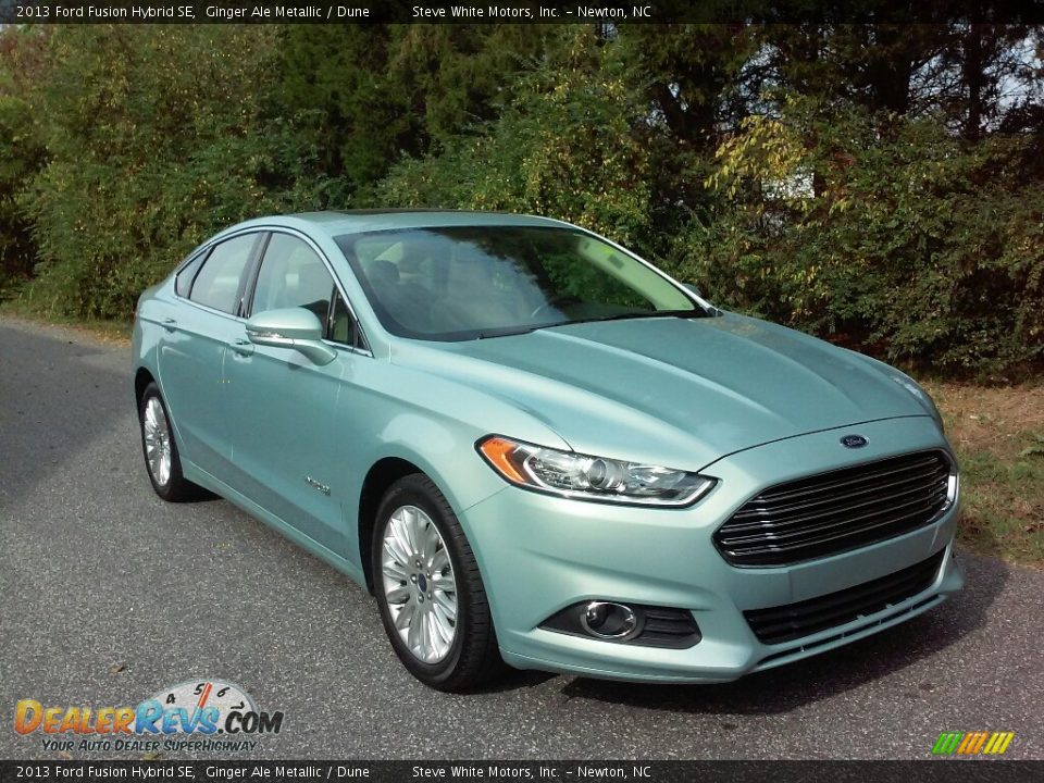 2013 Ford Fusion Hybrid SE Ginger Ale Metallic / Dune Photo #4