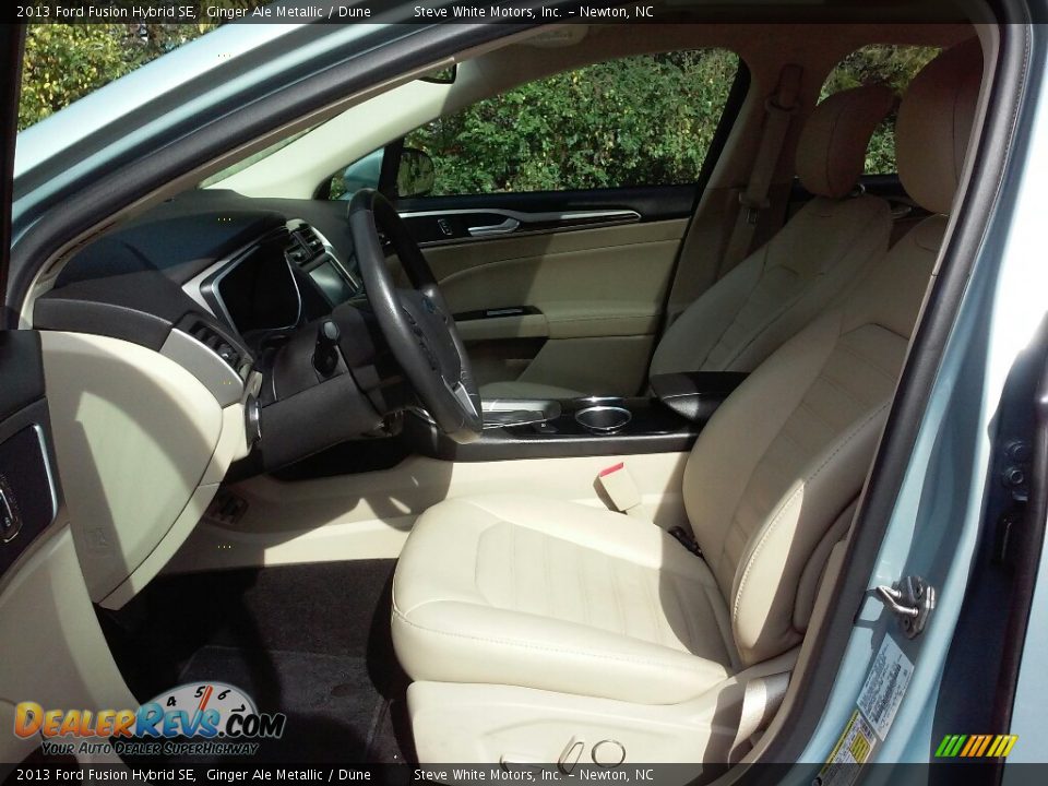 2013 Ford Fusion Hybrid SE Ginger Ale Metallic / Dune Photo #9